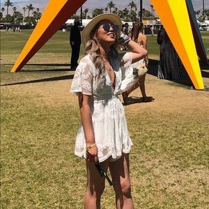LF White Romper